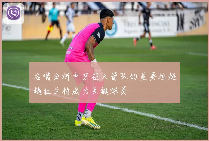 名嘴分析申京在火箭队的重要性超越杜兰特成为关键球员